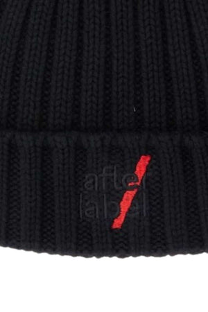 After Label Berretto Unisex in misto  lana / Nero
