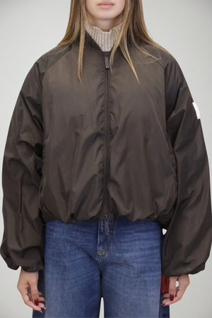 After Label Bomber Donna Everest oversize
