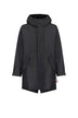 Parka lungo da uomo After Label con cappuccio