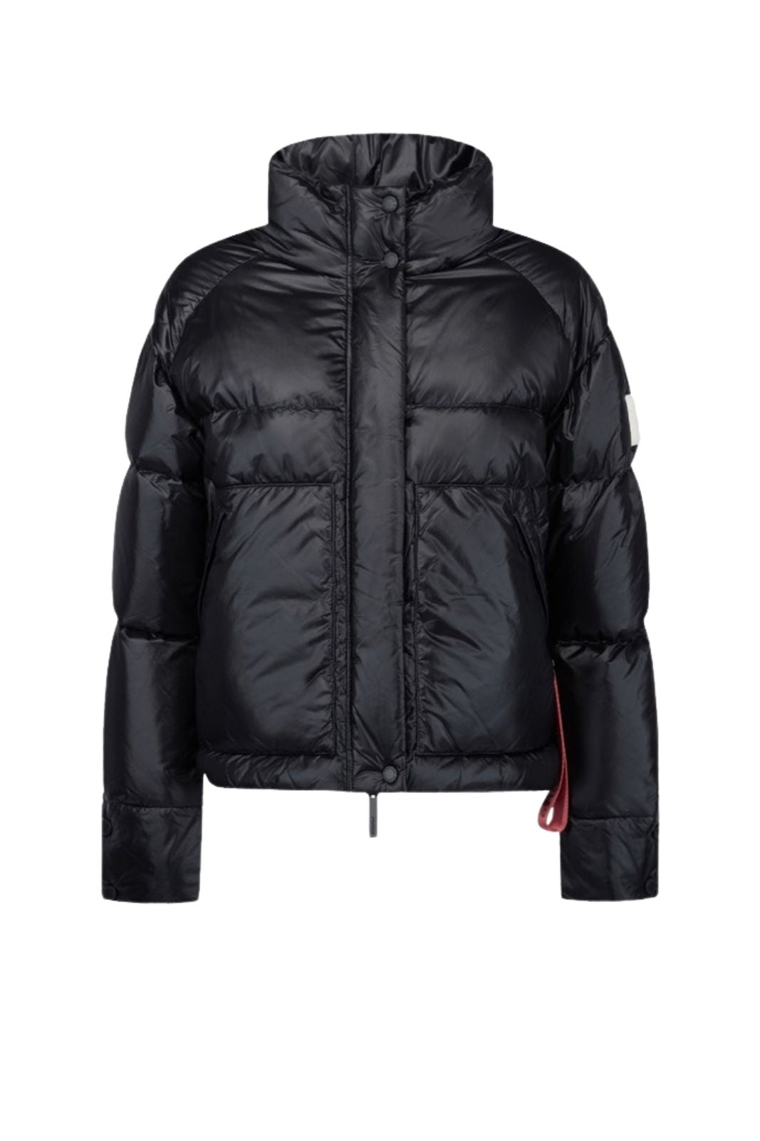 After Label Piumino Donna lucido Lienz / Nero