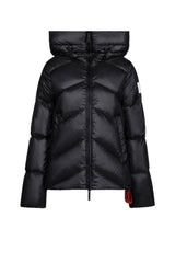 After Label Piumino Donna lucido Helsinki / Nero