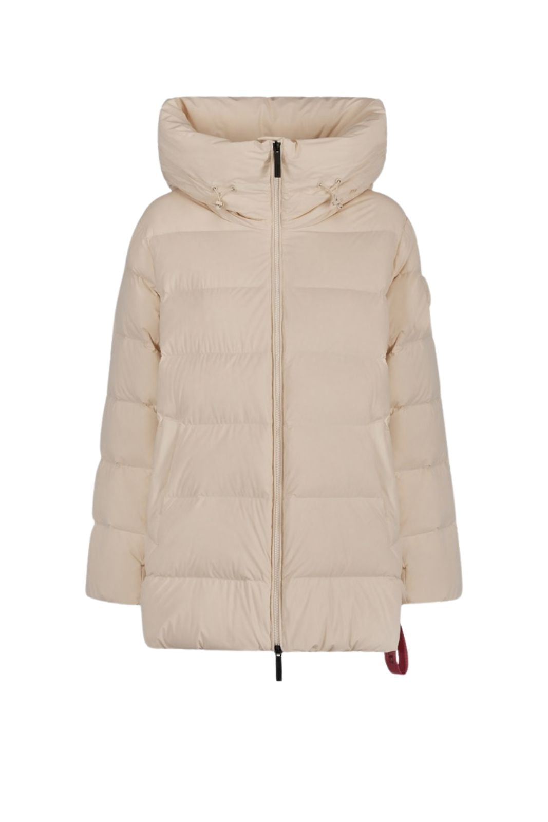 After Label Piumino Donna opaco con cappuccio Levi