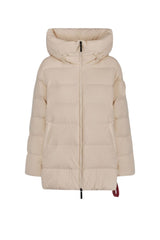 After Label Piumino Donna opaco con cappuccio Levi