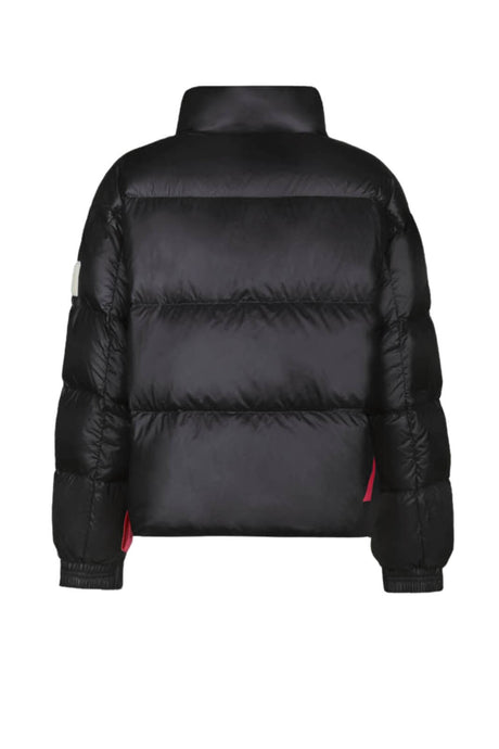 Piumino da donna After Label con logo imbottito in piuma retro