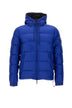 After Label men's Verbier glossy down jacket / Royal