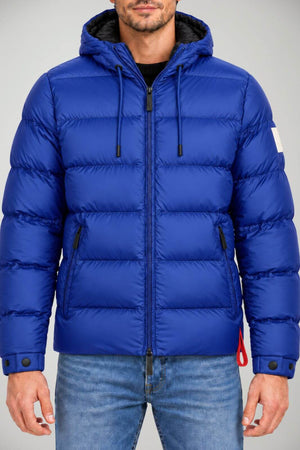 After Label Piumino Uomo lucido Verbier / Royal