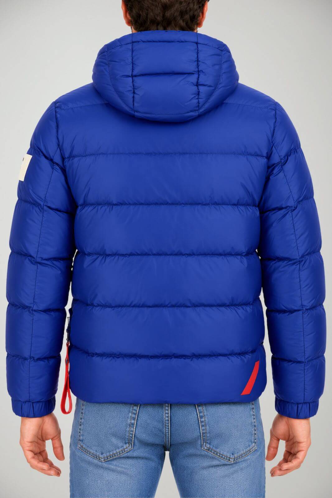 After Label Piumino Uomo lucido Verbier / Royal