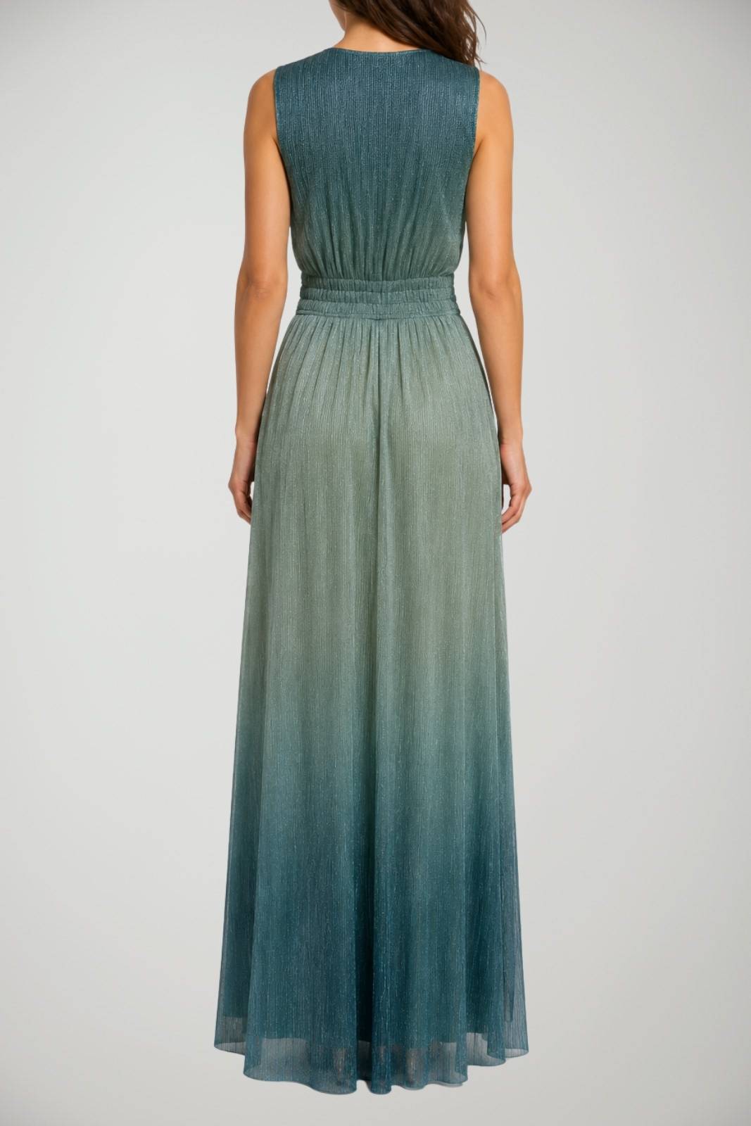 Akè Abito Donna in Lurex sfumato