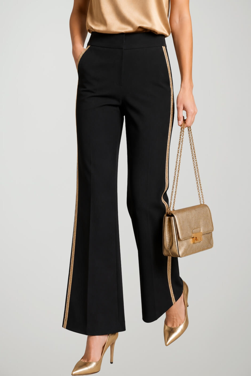 Akè Pantaloni Donna a Palazzo