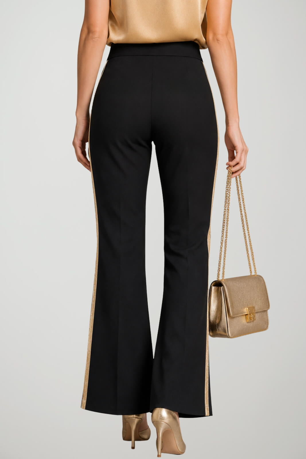 Akè Pantaloni Donna a Palazzo