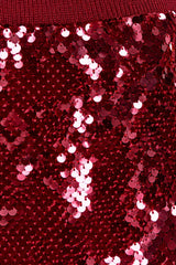 Akep Mini Gonna con Paillettes All Over