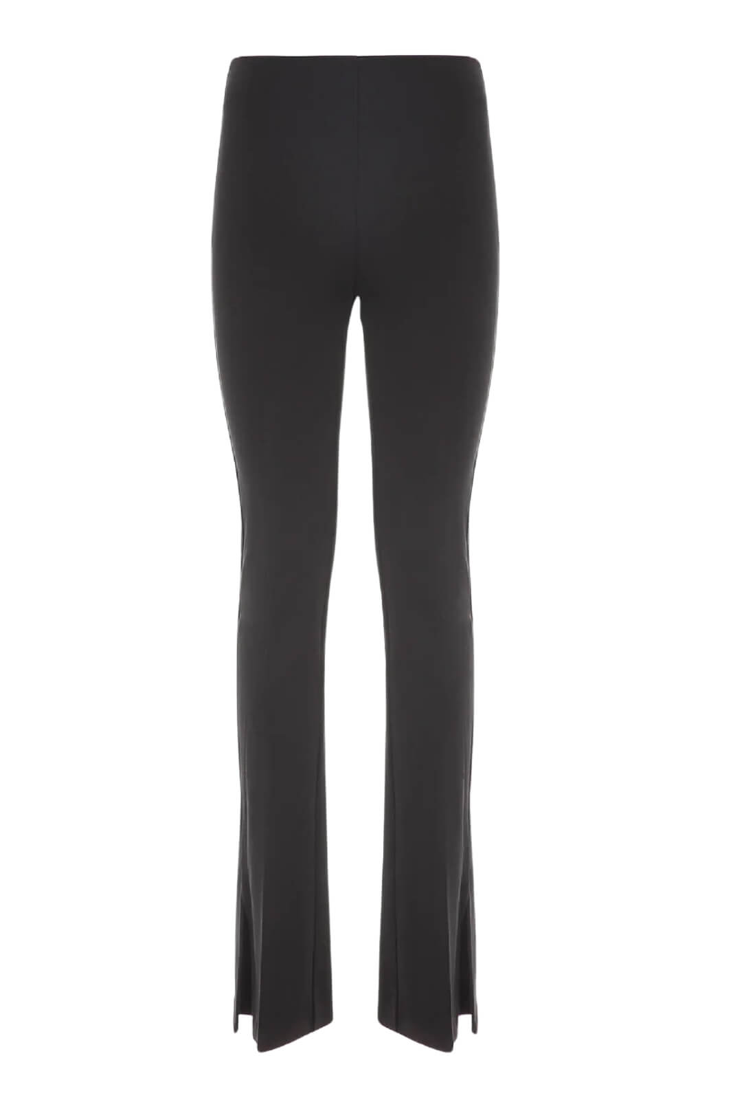 Akep Pantaloni Donna a Sigaretta Slip On Tinta Unita Stretch