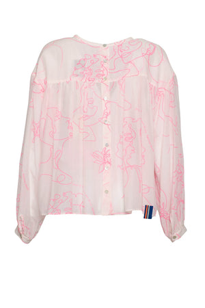 Alessia Santi Blusa Donna coreano retro