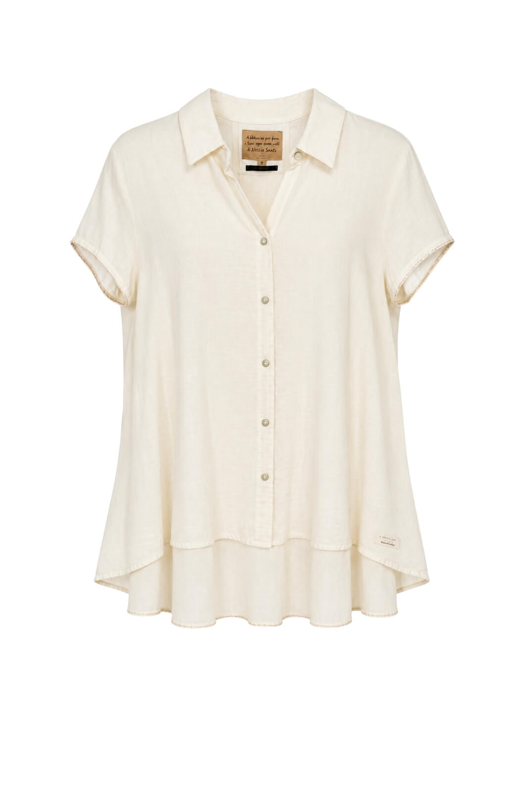 Alessia Santi Camicia Donna con Fondo Lungo