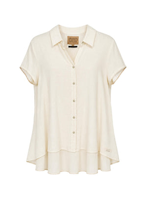 Alessia Santi Camicia Donna con Fondo Lungo
