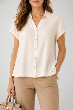 Alessia Santi Camicia Donna con Fondo Lungo