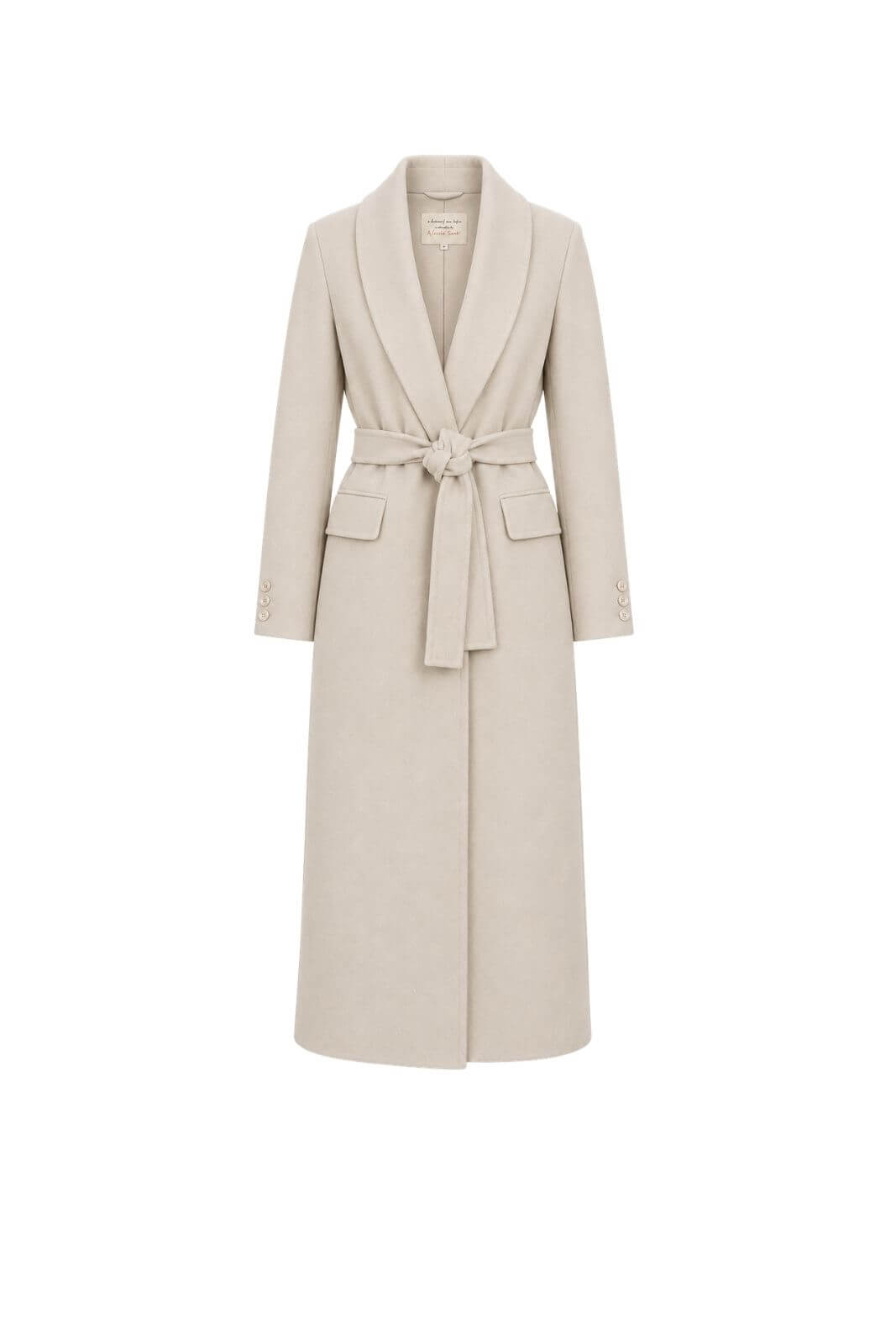 Alessia Santi Cappotto Donna lungo con fusciacca