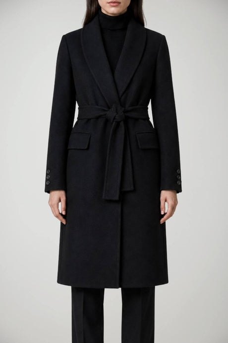 Alessia Santi Cappotto Donna lungo con fusciacca
