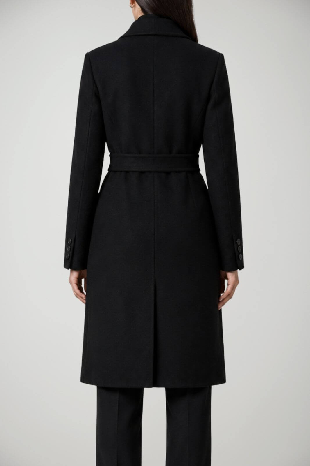 Alessia Santi Cappotto Donna lungo con fusciacca
