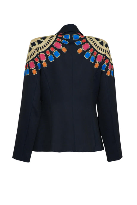 Blazer monopetto da donna Allure Evening retro