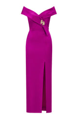 Abito lungo da donna Allure Evening smanicato e lungo