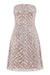 Abito da donna corto Allure Evening con paillettes