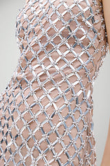 Abito da donna corto Allure Evening con paillettes