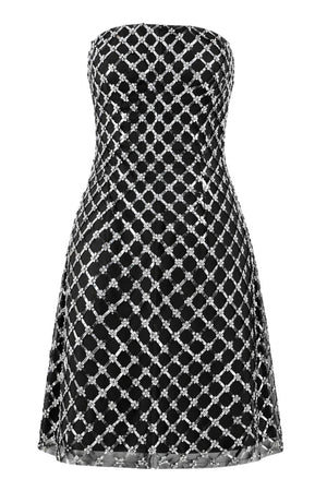 Abito corto da donna Allure Evening con strass