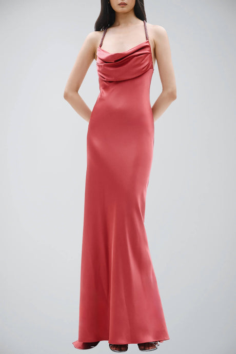 Abito da donna Allure Evening lungo con spalline