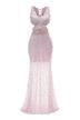 Abito da donna Allure Evening lungo con strass