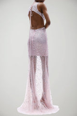 Abito da donna Allure Evening lungo con strass