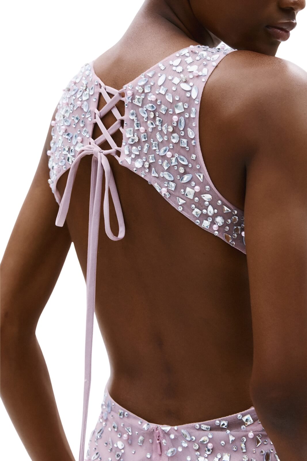 Abito da donna Allure Evening lungo con strass