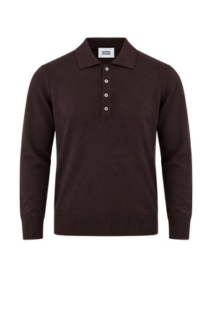 Alpha Studio Polo Uomo Slim Fit in lana