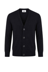 Alpha Studio Cardigan Uomo in lana Regular fit / Nero