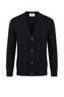 Alpha Studio Cardigan Uomo in lana Regular fit / Nero