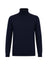 Alpha Studio Dolcevita Uomo in lana Slim fit / Blu notte