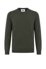 Alpha Studio Maglia Uomo in lana Slim fit / Militare