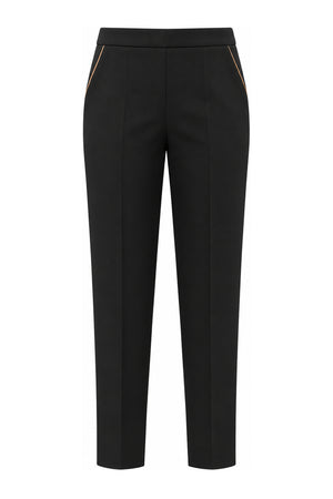 Alviero Martini - 1 Classe Pantaloni Donna Zip Laterale Piping Geoclassic