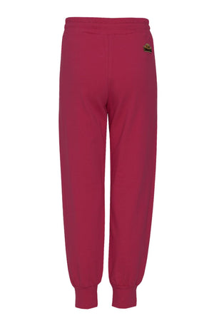 Pantaloni jogger in cotone felpato con dettagli Geo Classic