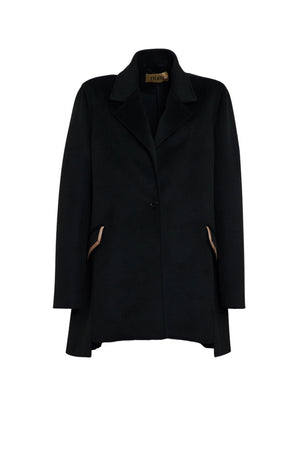 Alviero Martini cappotto donna monopetto midi fronte