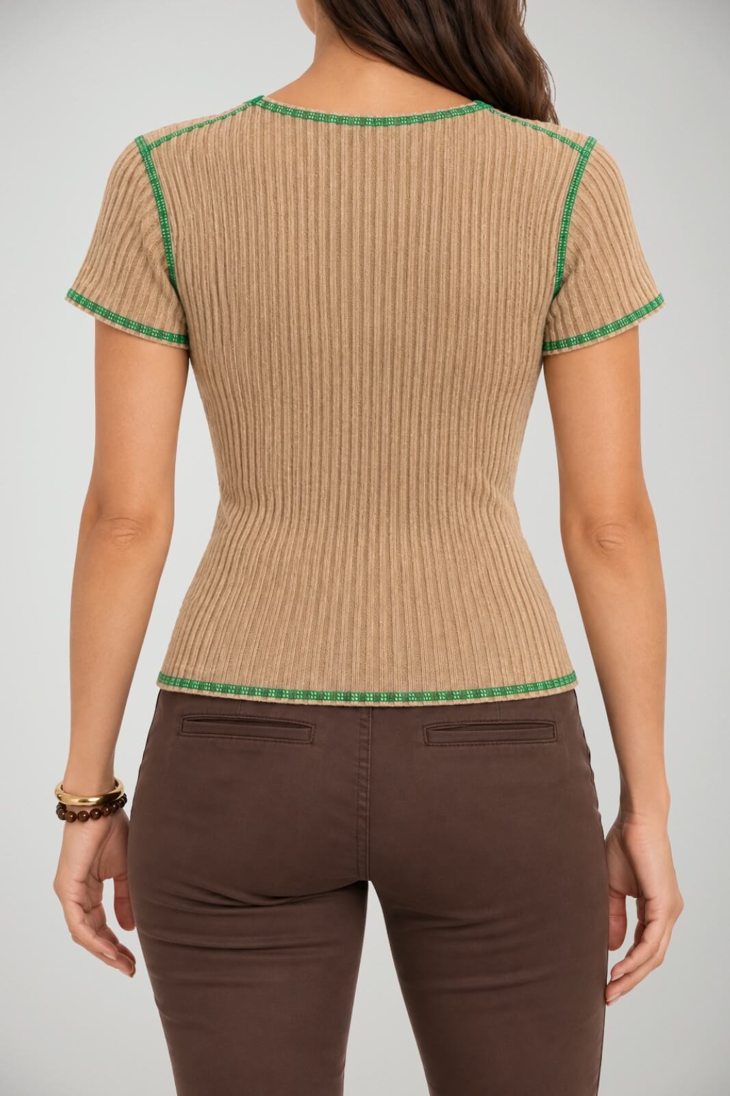 American Vintage T-shirt Donna in Filo