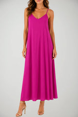 Angela Davis Abito Donna in Satin