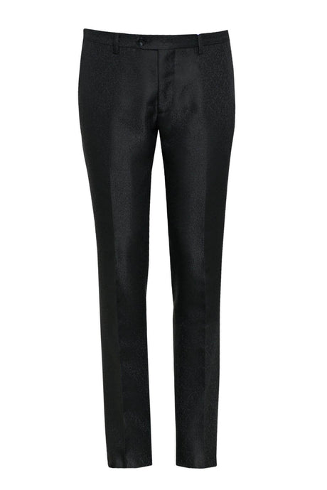 Abito da uomo Angelo Toma damascato dettaglio pantalone