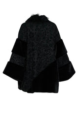 Cappotto Any Faux Fur da donna con pelliccia ecologica retro