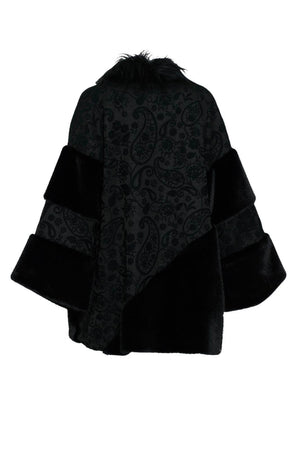 Cappotto Any Faux Fur da donna con pelliccia ecologica retro