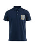Aquascutum Polo Uomo con taschino check