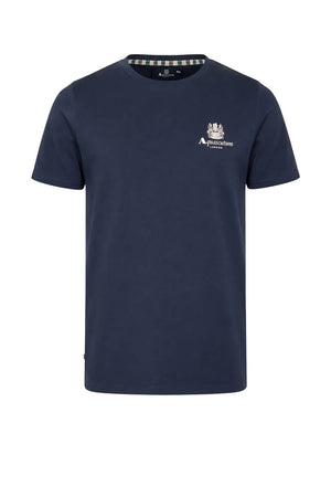 Aquascutum T-shirt Uomo Basic Small Logo