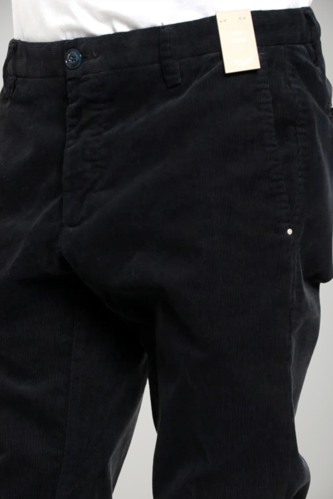 Pantaloni da uomo in velluto Atpco Sasa dettaglio tessuto