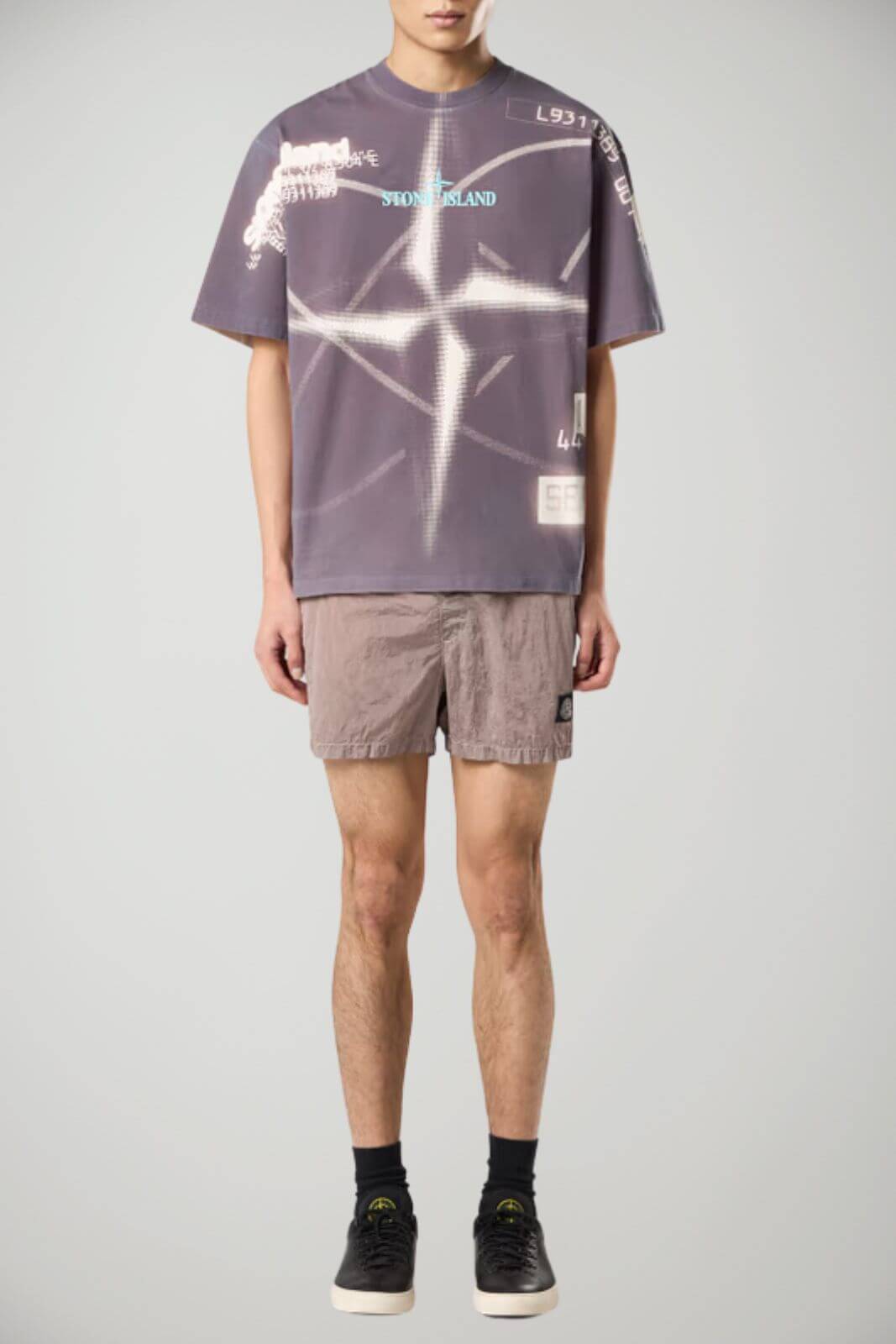 Stone Island short uomo NYLON METAL IN ECONYL