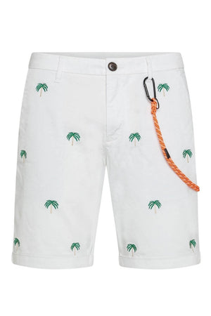 Sun68 Men's Bermuda CHINO EMBROIDERY